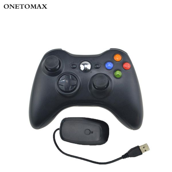 

game controllers & joysticks wireless gamepad for xbox 360 console 2.4g joystick pc win7/8/10 controller receiver controle microsoft