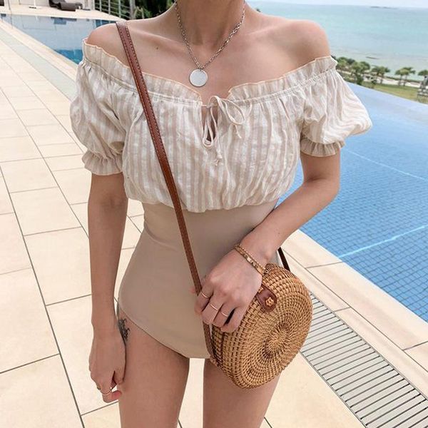 

one-piece suits rhyme lady women solid push-up padded bra swimsuit swimwear bath suit swimming beach monokini girls