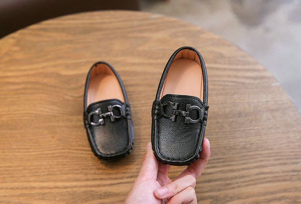 

kids baby sneakers children's fashion luxury soft sole boys girls flat doug slip pedal a lazy person shoes, Black;red