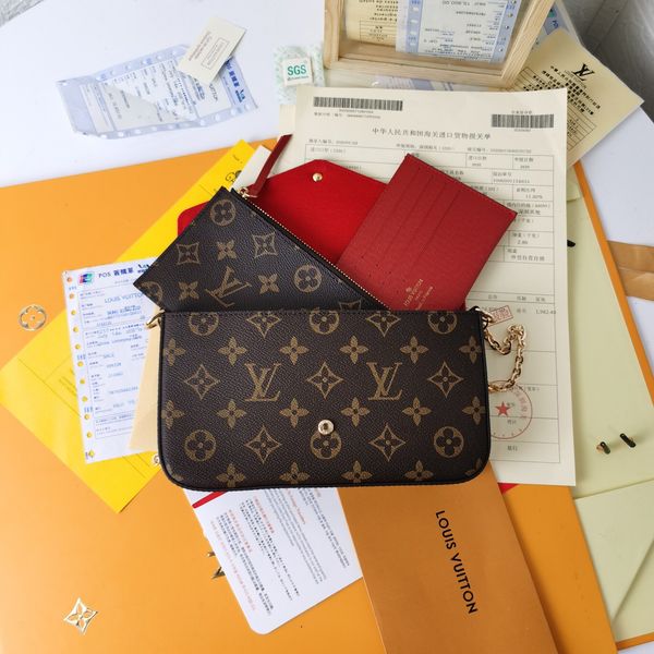 

louis vuitton shoulder bag luxurys designer hobo for women lady genuine leather handbag mon0gram crossbody bags purse purses handbags pochet