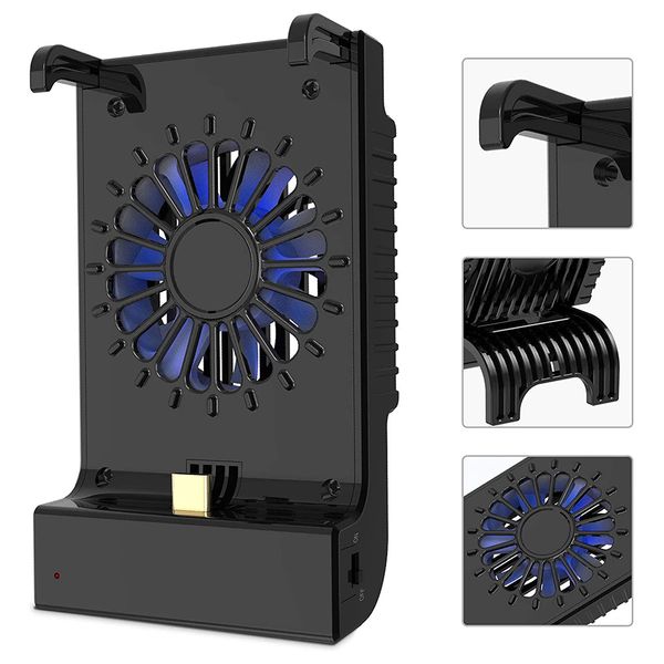 

charging dock with cooling fan for switch / switch lite host bracket base heat sink playstand holder cooler gaming charger