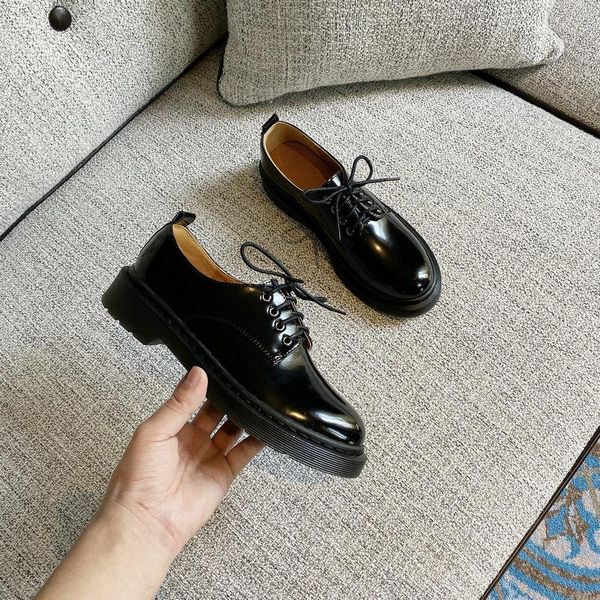 

dress shoes genuine leather pumps quality elegant women black round toe casual ladies sping brand woman