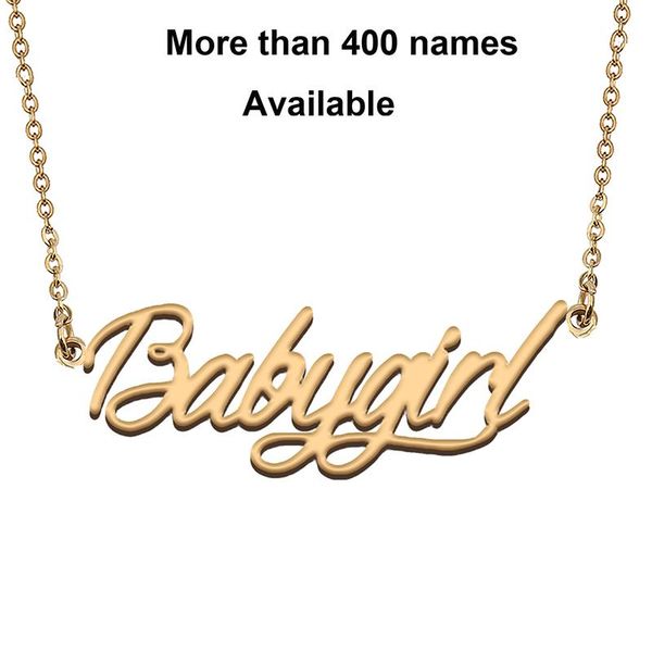 

chains cursive initial letters name necklace for babygirl birthday party christmas year graduation wedding valentine day gift, Silver