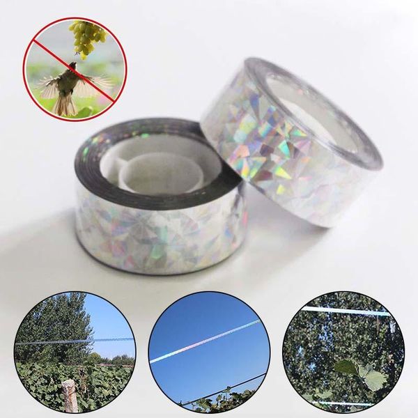 

pest control anti bird tape garden pigeons non-toxic repeller ribbon belt laser strong reflective scare audible repellent