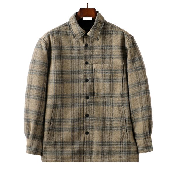 

luxury men's jacket designer brand jackets lapel buttons coat, Black;brown