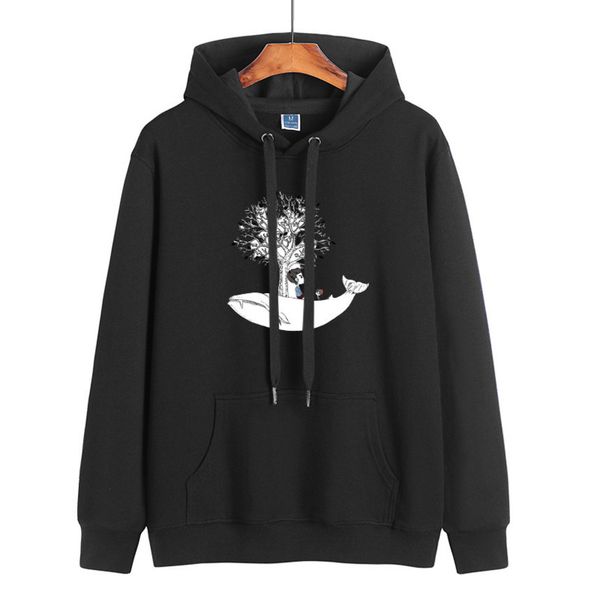 

fall 2020 new hoodie ins loose men's sweater xm1526, Black
