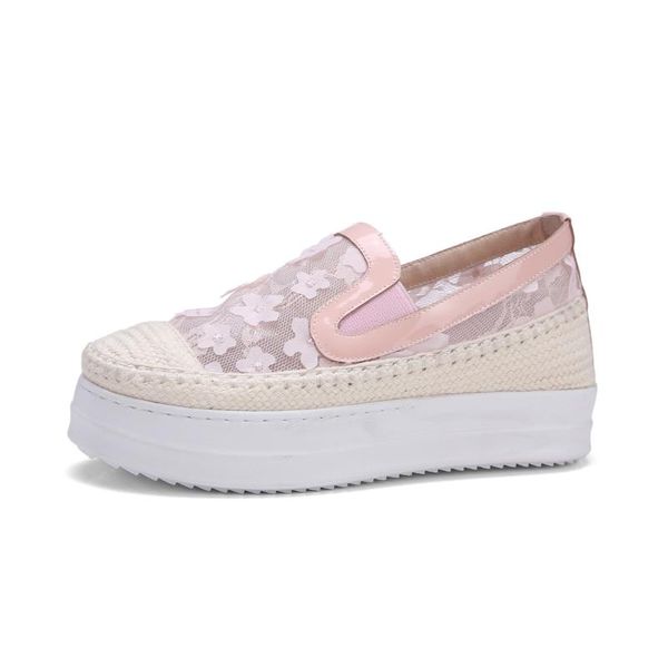 

in 2021 the thick leather bottom embroidery loafers female 33-43 dress shoes, Black