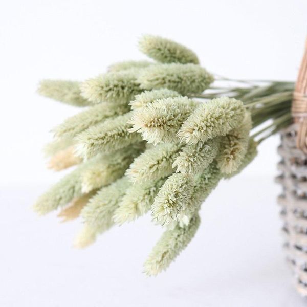 

20pcs/set artificial flower diy wreath jewelry grass bouquet wedding home christmas decor handicraft dried flowers decorative & wreaths