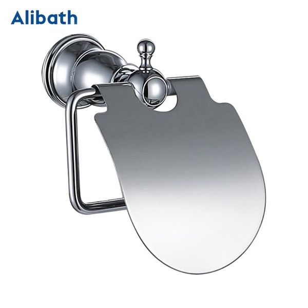 

bathroom toilet paper holder chrome solid brass waterproof accessories wall mounted roll tissue holder. holders