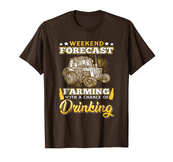 

Farming With A Chance Of Drinking Shirt Farmers Day Gift, Mainly pictures