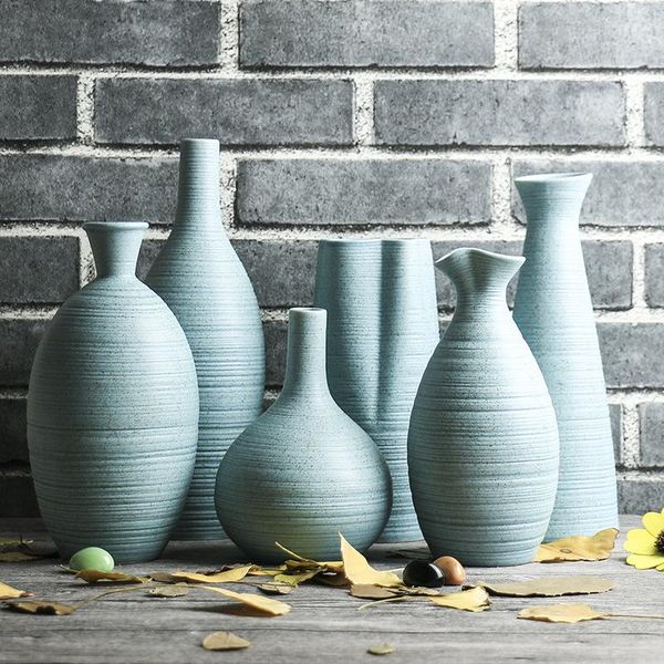 

vases nordic decor fashion ceramic flower vase decoration rustic home room living for bedroom