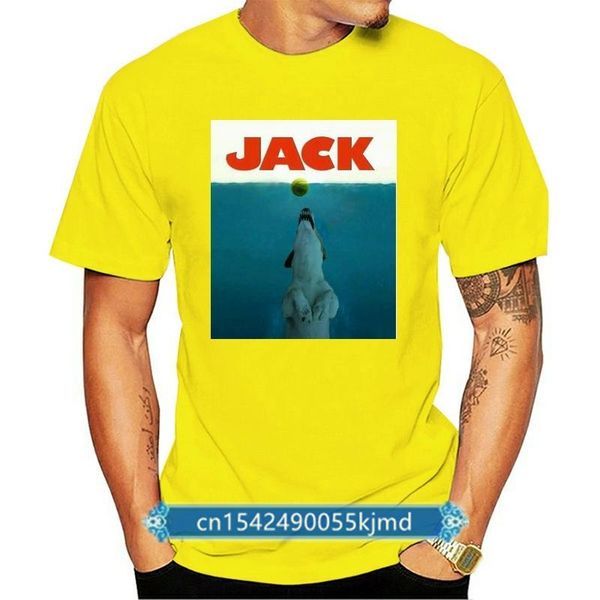 

men's t-shirts jack russell the jaws on graphite t shirt, White;black