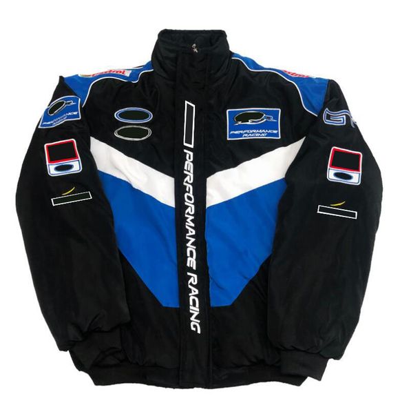 

2021f1 jacket f1 racing overalls new embroidered logo cotton pad jacket