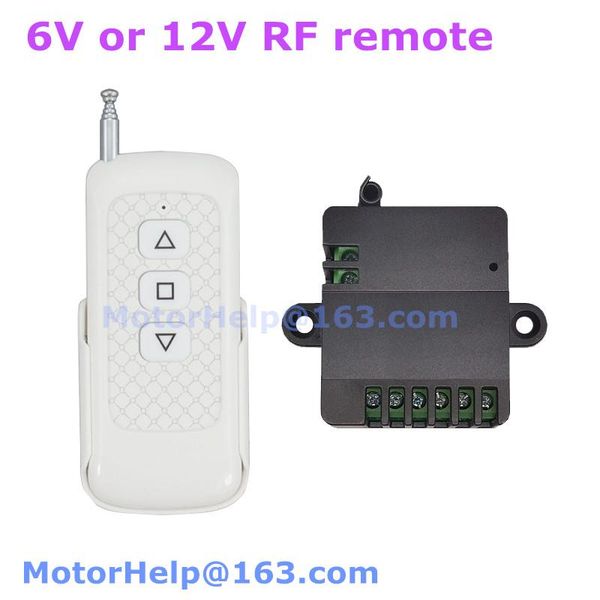 

smart home control 6vdc 12v dc rf remote switch for linear actuator