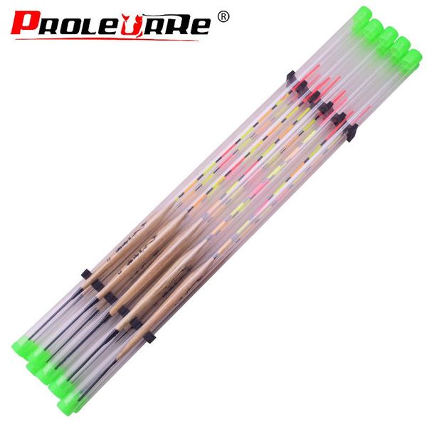 

fishing accessories 10pcs/lot wood fish float tackle tools for tank flotteur peche