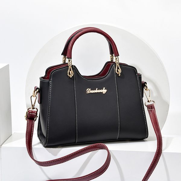 

handbag women's bag autumn and winter 2021 atmosphere mother's, Black;red