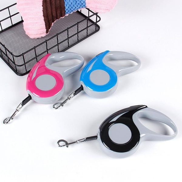 

dog lead retractable leash automatic heavy duty type pet rope tractor collars & leashes