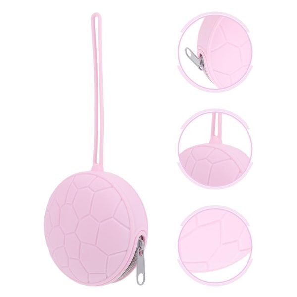 

baby silicone storage bag practical pacifier supply container pacifiers#
