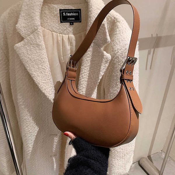 

live wave crcent saddle bag single shoulder women's 2021 armpit staff bag
