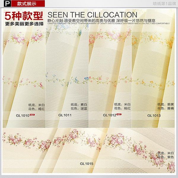 

wallpapers romantic wallpaper rural roses pattern for living room bedroom wall paper
