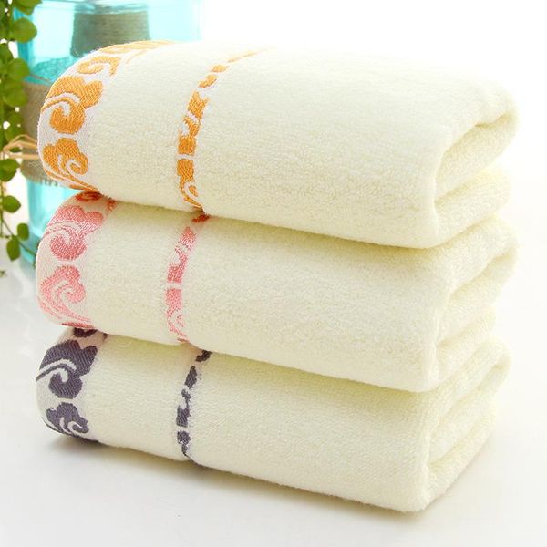 

towel chinese style cotton auspicious cloud washcloth bathroom face school dormitory travel camping wedding gift for men women