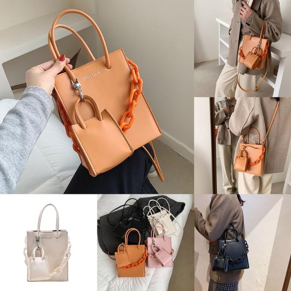 

acrylic candy color chain designer mini pu leather crossbody bags for women 2021 winter trendy shoulder handbag totes cross body