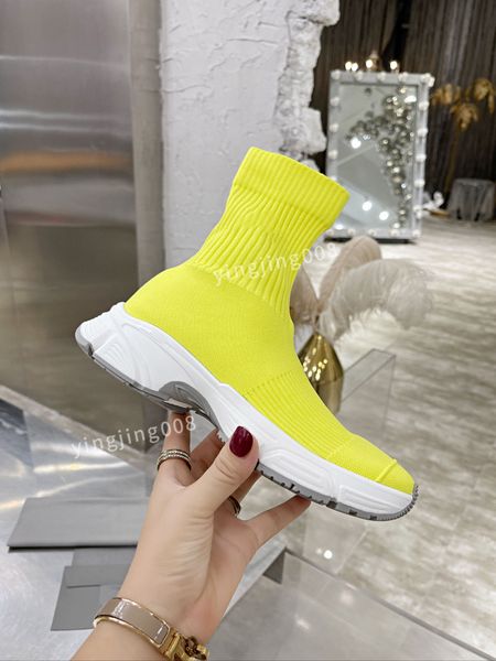 

2022 designer casual shoes white leather calfskin sneakers platform trainer technical shoe knit retro patchwork sneakers size35-45, Black