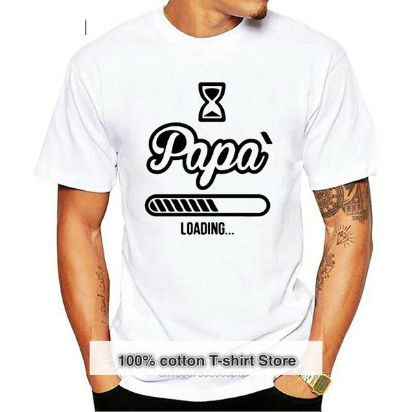

men's t-shirts camiseta de regalo para fiesta, carga papÃ¡, White;black