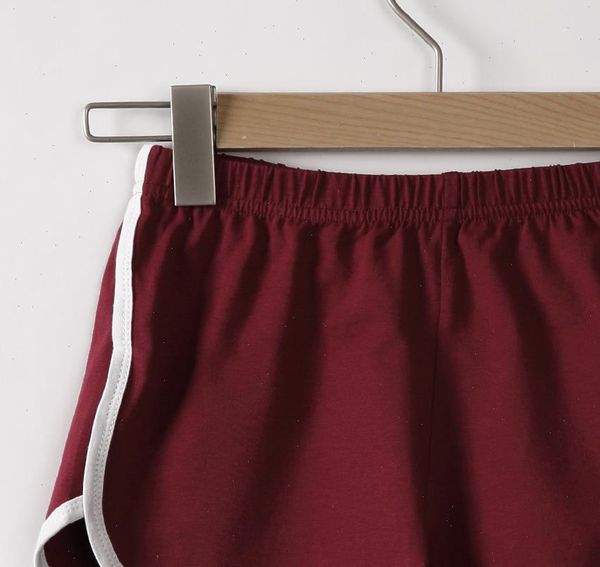 

fashion womens shorts casual multicolor stretch short pants summer beach workout drop, White;black