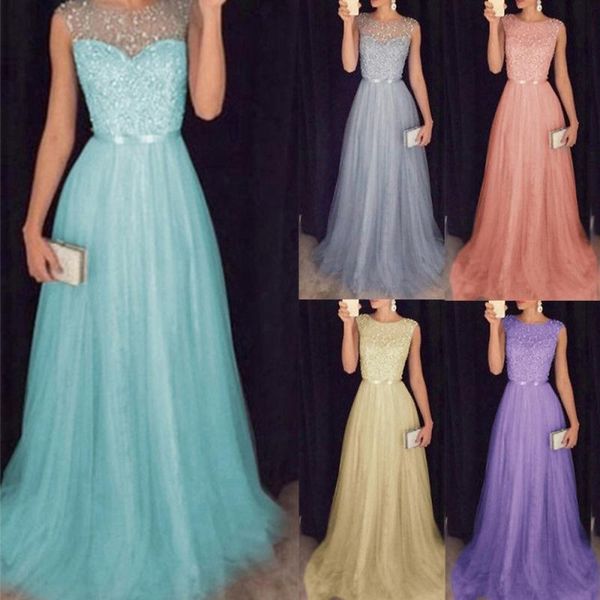 

bridesmaid dresses party 2021 mesh sleeveless sequin, White;black