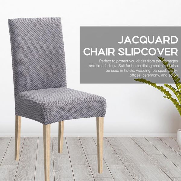 

chair covers restaurant cover jacquard protective elastic creative kitchen el banquet