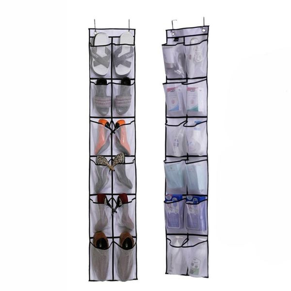 

multi-functional socks organizer hanging bag for dormitory household wardrobe door multi-layer shoes storage boxes & bins