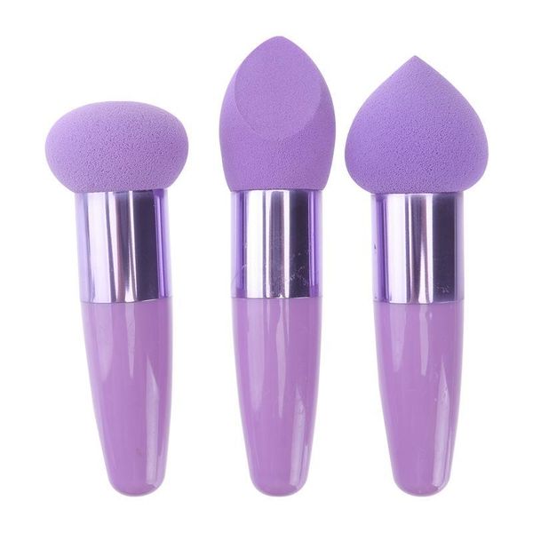 

eyebrow tools & stencils 3pcs multifunctional makeup pens double-end sponge foundation sponges for girls