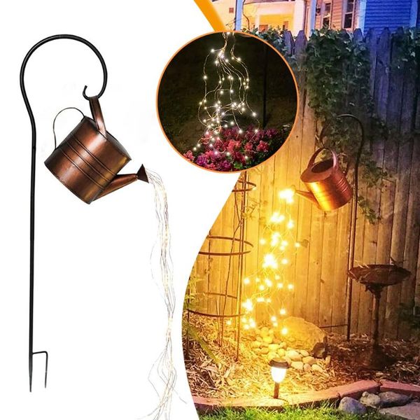 

lawn lamp waterproof waterfall lights fairy vine led string christmas party landscape lighting outdoor gardening decor lamps