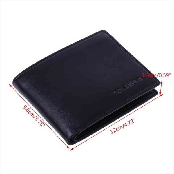 

fashion mens short leather wallet id credit card holder billfold purse clutch male mini letter print p, Red;black
