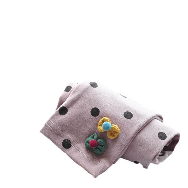 

girls leggings baby pants kids tights children clothes child clothing spring autumn cotton long trousers wear princes dots b8666, Blue