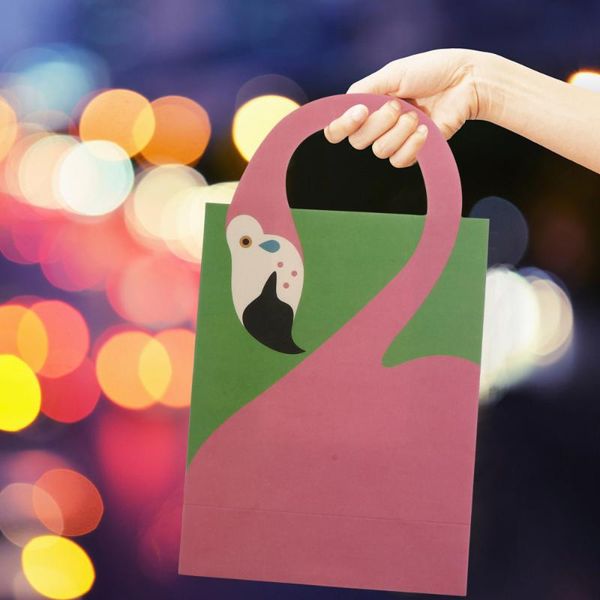 

gift wrap 12pcs pattern handbag chic paper bag party souvenir bags