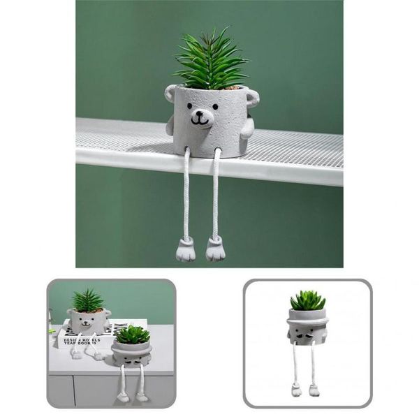 

decorative flowers & wreaths leg shape fashion anti-fall pography props fake potted plant lightweight succulent eye-catching for office