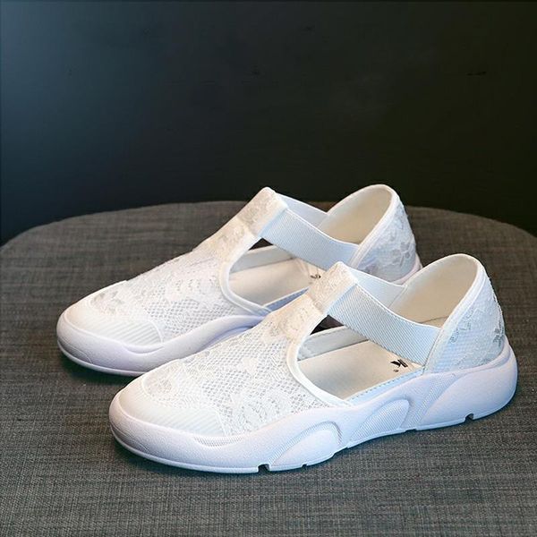 

women flat sandals summer thick bottom mesh breathable shoes outdoor non-slip casual fisherman, Black