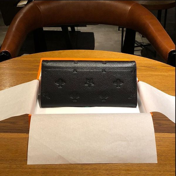 

fashion bee wallets girls genuine cow leather female purse money bags designer brand card holders phone case, Red;black