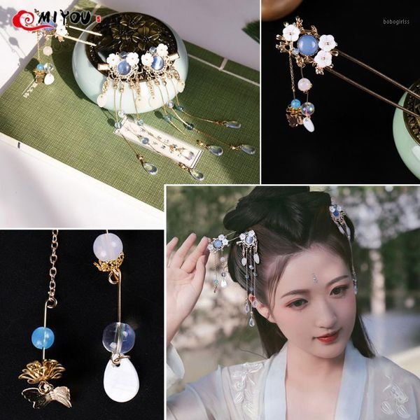 

gold metal color chinese ancient style bride hair sticks luxury traditional u shaped wedding accessories1