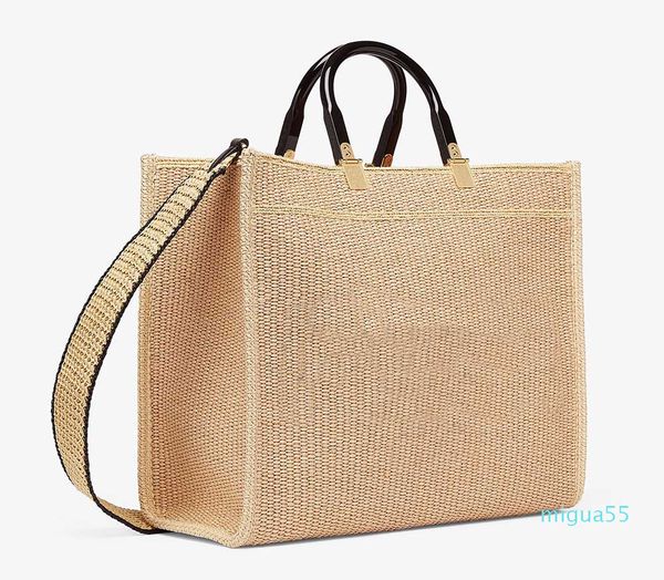 

totes sunshine handbag women's luxury bag summer designer hand or shoulder slung removable shulder strap the embroidery craft shopping