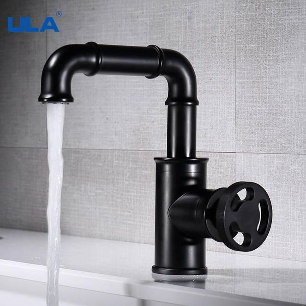 

bathroom sink faucets ula brass basin faucet black washbasin mixer tap cold water taps waterfall