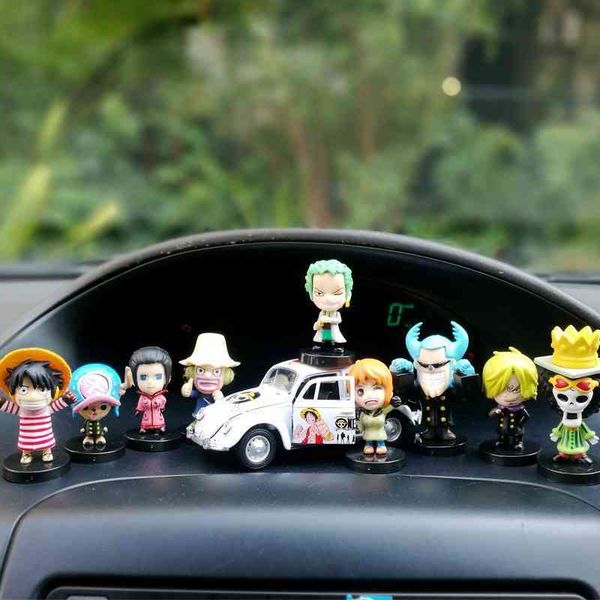 

haidao wang hand run model lufei qioba surrounding essoron car ornament dolls 9