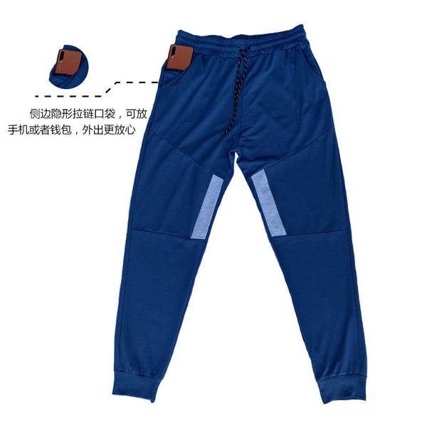 

mens workout sweatpants quick dry breathable pants men fitness tights joggers skinny leggings solid color casual men's, Black