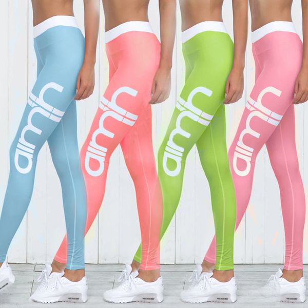 

leggings fashion 2021 sports leisure printed women's underwear, Black