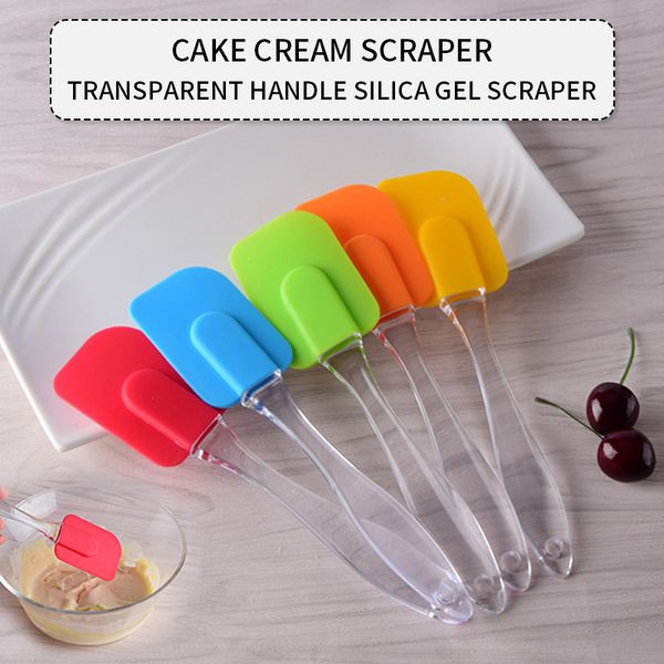 

Multicolor Food Grade Non Stick Butter Cooking Silicone Spatula Set Cookie Pastry Scraper Cake Baking Spatula Silicone Spatula