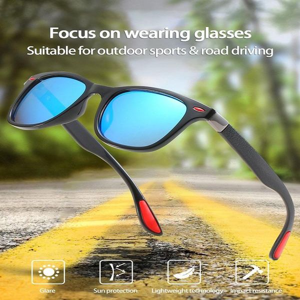 

outdoor eyewear men's women's polarized cycling fishing glasses summer mountaineering fashionable colorful film sports sunglasses