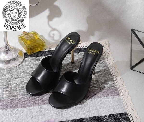 

sneakers slippers pumps designer sandals luxury mules slides brand loafers ballerinas women dress shoes high heels md0x, Black;white