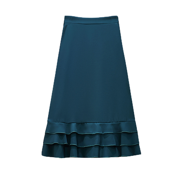 

skirts black long female korean vintage women's pencil woman clothes lady trendy 2021 harajuku spring autumn d0205